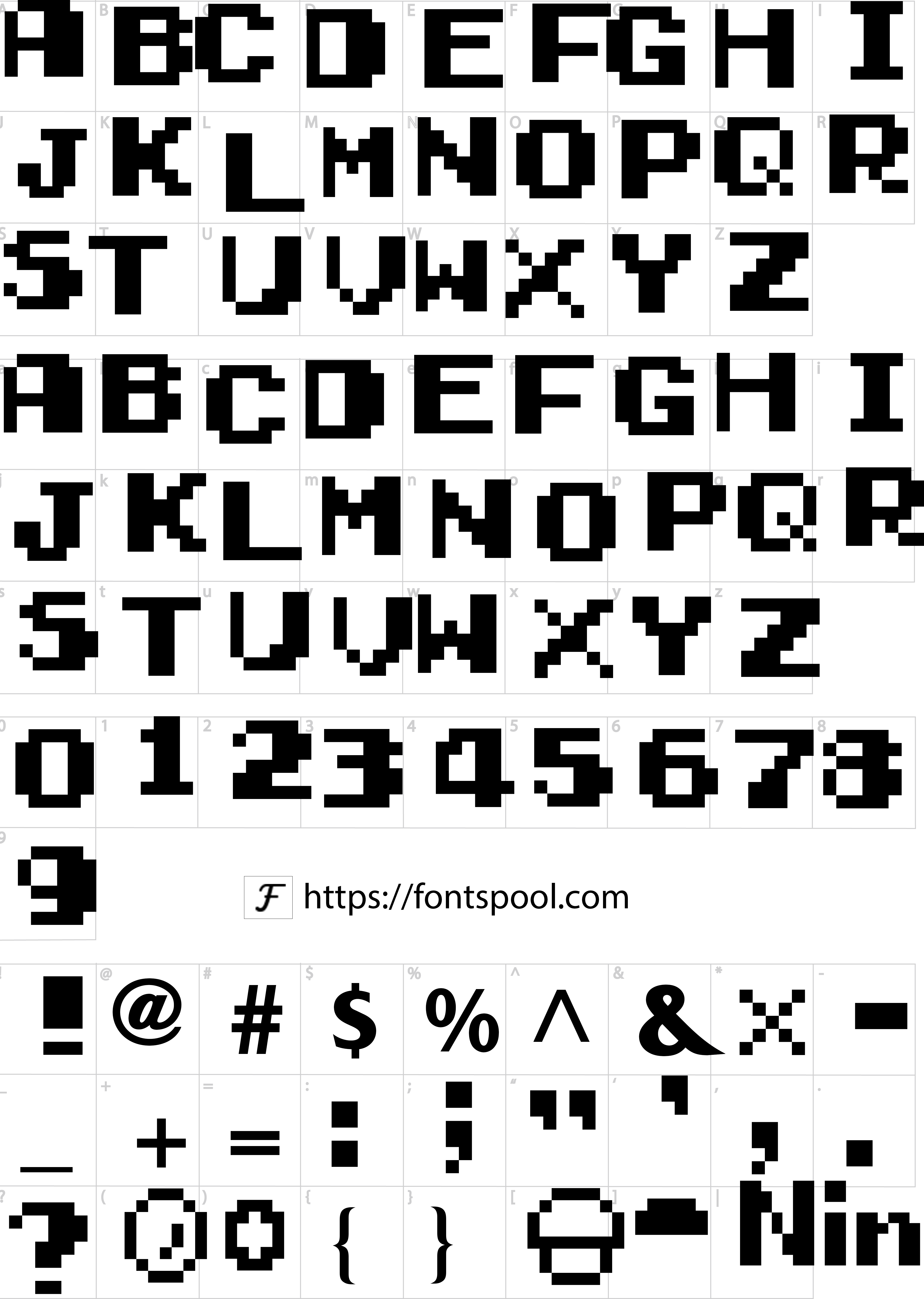 Gameboy Font